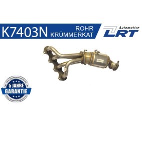 LRT K7403N Krümmer MERCEDES-BENZ C-Klasse Sportcoupe (CL203) 1.8 143 PS Otto