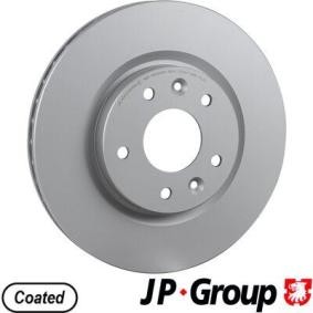 JP GROUP 4063102400 Bremsscheiben NISSAN Qashqai 2 (J11, J11_) 1.6 130 PS Diesel