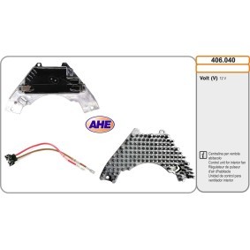 AHE 406.040 Styreenhet, elektrolufting (motorkjøling) FIAT