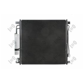 ABAKUS 033-016-0020 Radiatore aria condizionata FIAT FULLBACK