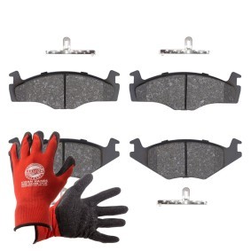 MASTER-SPORT 13046070592N-SET-MSP Bromsbelägg VW POLO Skåp (86CF)