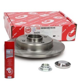 MASTER-SPORT 2401090100B-PCS-MSP Bromsskivor PEUGEOT 207 SW (WK_) 1.6 110 hk Bensinmotor