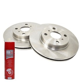 MASTER-SPORT 24012201581-SET-MSP Bremsscheiben TOYOTA COROLLA Compact (_E10_) 2.0 72 PS Diesel