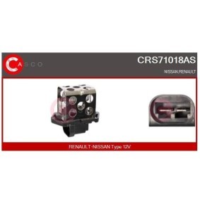 CASCO CRS71018AS Kühlerlüfter RENAULT KANGOO (KC0/1_) 1.6 82 PS Otto