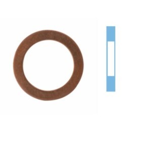 Comprar Anillo de junta, tapón roscado de vaciado de aceite de CORTECO 005569H a bajo precio de 1,08&nbsp;&euro;