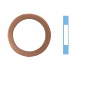 Comprar Anillo de junta, tapón roscado de vaciado de aceite de CORTECO 005660S a bajo precio de 1,97&nbsp;&euro;