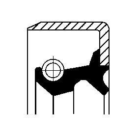 CORTECO 01018331B Akseltetningsring, girmekanisme SAAB