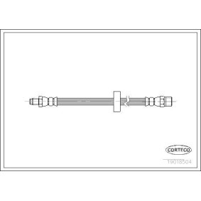 Comprar Latiguillo de freno de CORTECO 19018504 a bajo precio de 17,46&nbsp;&euro;
