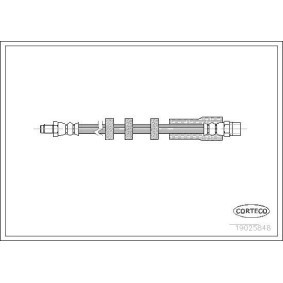 CORTECO 19025848 Bremsschlauch VOLVO S80 I (184) 2.4 140 PS Otto