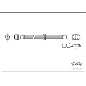 CORTECO 19026623 Bromsslang VW Polo Hatchback (6N1) 1.0 45 hk Bensinmotor