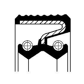 CORTECO 19033802B Retén del engranaje distribuidor KIA