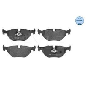 MEYLE 025 209 9517 Bremsbeläge BMW 5 Touring (E34) 2.0 150 PS Otto