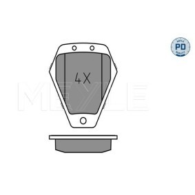 Bremsbeläge 025 213 9618/W für FORD