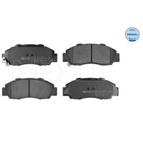 Köp Bromsbelägg av MEYLE 025 216 5118/W till det låga priset 352,53&nbsp;kr