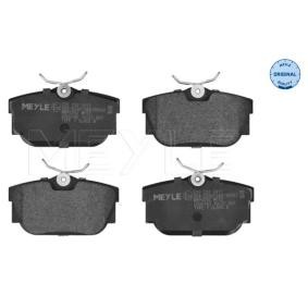 Köp Bromsbelägg av MEYLE 025 232 2417 till det låga priset 352,67&nbsp;kr