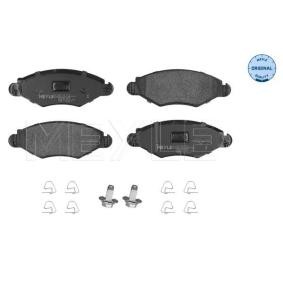 Bremsbeläge 025 235 9718 für 206+ Schrägheck (2L_, 2M_) für CHF 25.31