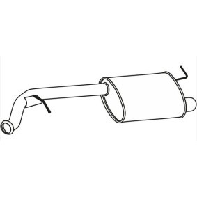 VEGAZ CS-428 Mittenljuddämpare PEUGEOT TRAVELLER