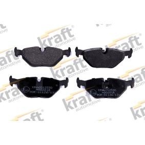 KRAFT 6012530 Bremsbeläge BMW 5 Touring (E34) 2.0 150 PS Otto