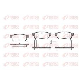 REMSA 0233.02 Bromsbelägg ROVER 200 (RF) 1.1 60 hk Bensinmotor