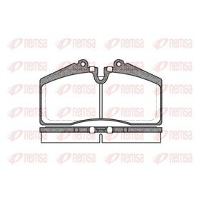 REMSA 0288.00 Bremsbeläge PORSCHE 968 Cabriolet