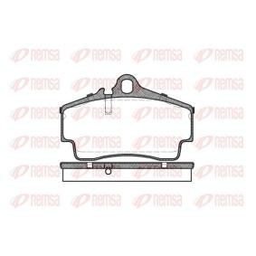 REMSA 0654.00 Pastiglie dei freni PORSCHE CAYMAN (981)