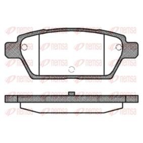 REMSA 1195.10 Bremseklosser MAZDA 6 Station Wagon (GY) 2.3 162 hk Bensinmotor