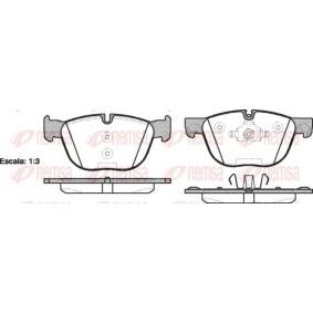 REMSA 1297.00 Bromsbelägg BMW X6 (F16, F86) 2.0 245 hk Bensinmotor