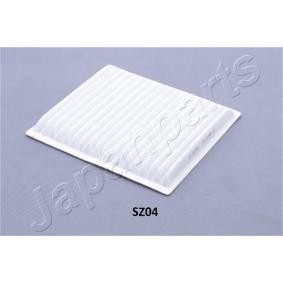 JAPANPARTS FAA-SZ04 Filtro de habitáculo SUZUKI LIANA Fastback 1.6 103 cv Motor otto