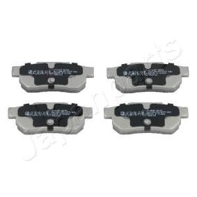 JAPANPARTS PP-402AF Bromsbelägg ROVER 200 (RF) 1.1 60 hk Bensinmotor