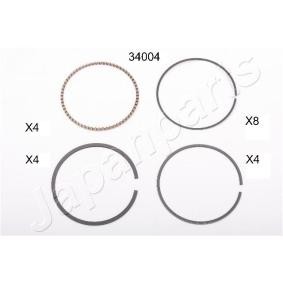 JAPANPARTS RS34004 Segmentos de pistón SUZUKI BALENO Ranchera familiar (EG) 1.6 98 cv Motor otto