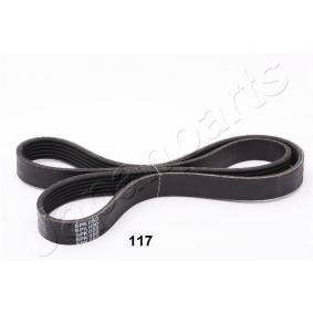 Compre Correia trapezoidal estriada da JAPANPARTS TV-117 a um preço baixo por 20,86&nbsp;&euro;