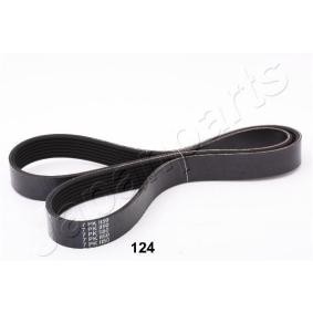 Compre Correia trapezoidal estriada da JAPANPARTS TV-124 a um preço baixo por 25,45&nbsp;&euro;