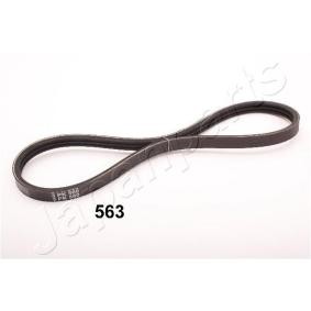 Compre Correia trapezoidal estriada da JAPANPARTS TV-563 a um preço baixo por 6,74&nbsp;&euro;