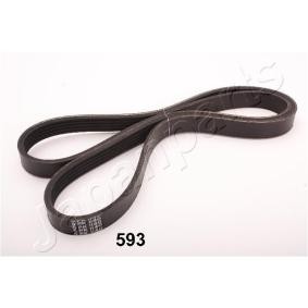 Compre Correia trapezoidal estriada da JAPANPARTS TV-593 a um preço baixo por 20,49&nbsp;&euro;