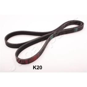 Compre Correia trapezoidal estriada da JAPANPARTS TV-K20 a um preço baixo por 15,96&nbsp;&euro;