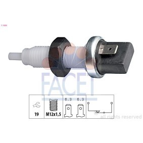 FACET 7.1000 Interruttore stop VW POLO