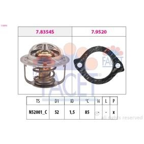 FACET 7.8354 Termostat MAZDA FAMILIA 5 (BG8) 1.8 114 hk Bensinmotor