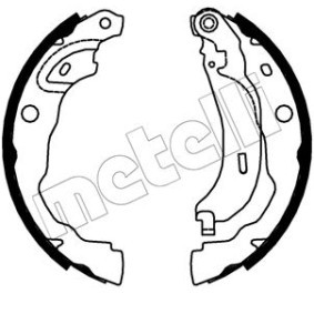 METELLI 53-0753 Maxilas de travão NISSAN JUKE