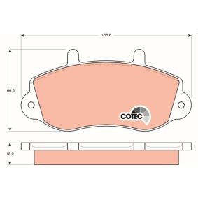 Compre Pastilhas de travão da TRW GDB1380 a um preço baixo por 30,26&nbsp;&euro;