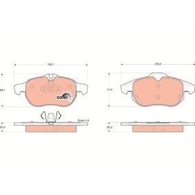 Osta Jarrupalat, levyjarru TRW:llä GDB1492 edullisesti hintaan 34,85&nbsp;&euro;