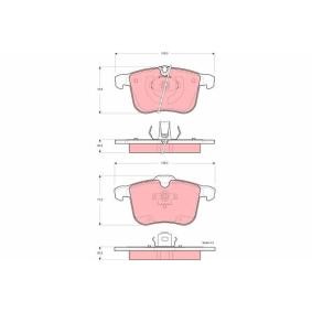 Osta Jarrupalat, levyjarru TRW:llä GDB1567 edullisesti hintaan 59,34&nbsp;&euro;