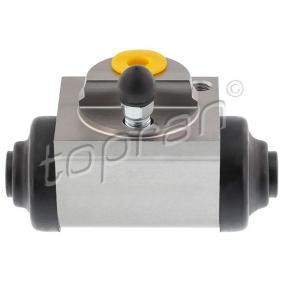 TOPRAN 702 650 Hjulbremsesylinder RENAULT DUSTER