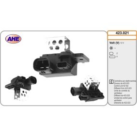 AHE 423.021 Steuergerät, Elektrolüfter (Motorkühlung) RENAULT CAPTUR