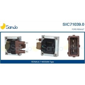 Zündspule für RENAULT von SANDO