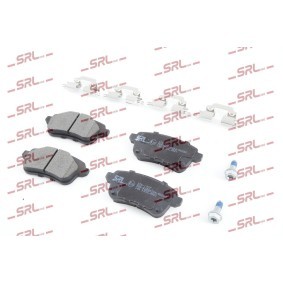 SRLine S70-1727 Bremsbeläge RENAULT Megane 4 Schrägheck (B9A/M/N_) 1.6 160 PS Hybrid