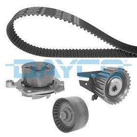 DAYCO KTBWP3150 Bomba de água + kit de distribuição FIAT STILO (192) 1.8 133 cv Otto