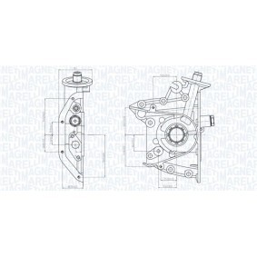 Ölpumpe von MAGNETI MARELLI 351516000113