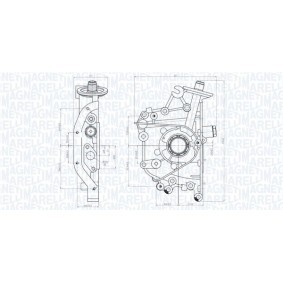 Ölpumpe von MAGNETI MARELLI 351516000114