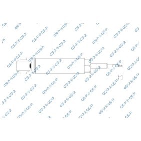 GSP 32112410 Stoßdämpfer SEAT Alhambra (710, 711)