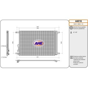 Acquista Condensatore climatizzatore da AHE 44016 a buon mercato per soli 328,68&nbsp;&euro;